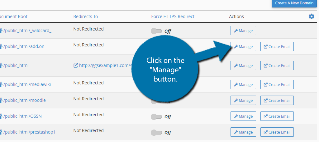 Manage