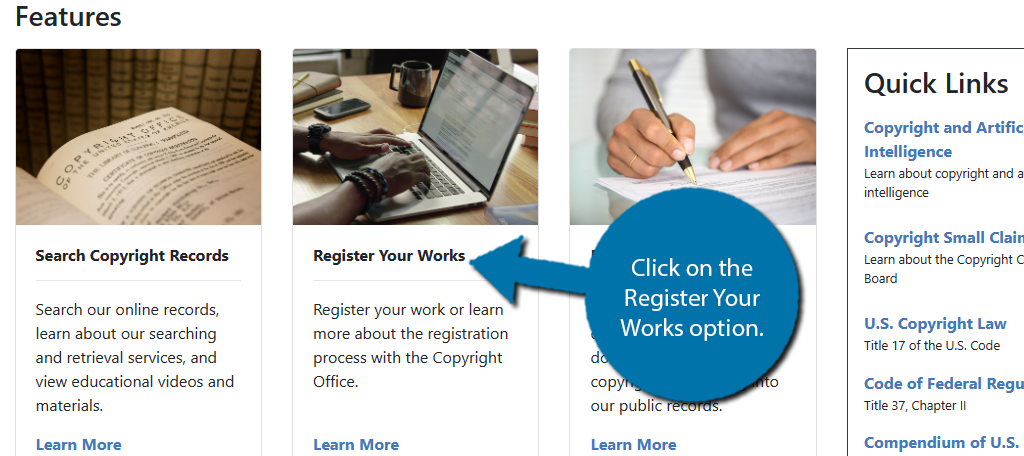 Register your Copyright for a name or logo