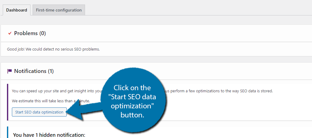 SEO data Optimization