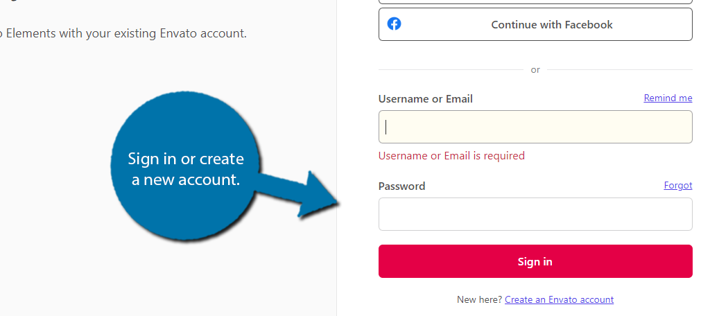 Create Account