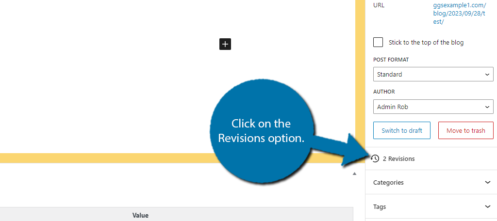 Post Revisions in WordPress