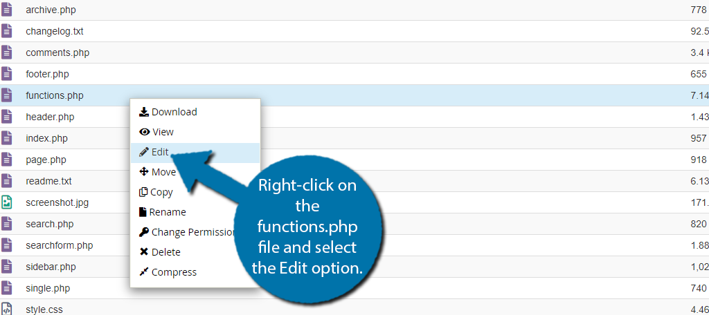 Edit the file to remove the email address from the login area