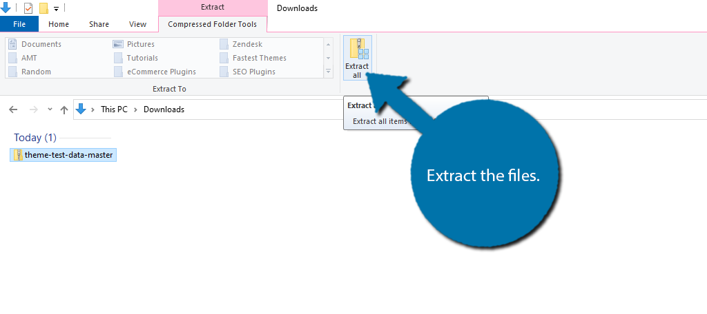 Extract the dummy content file