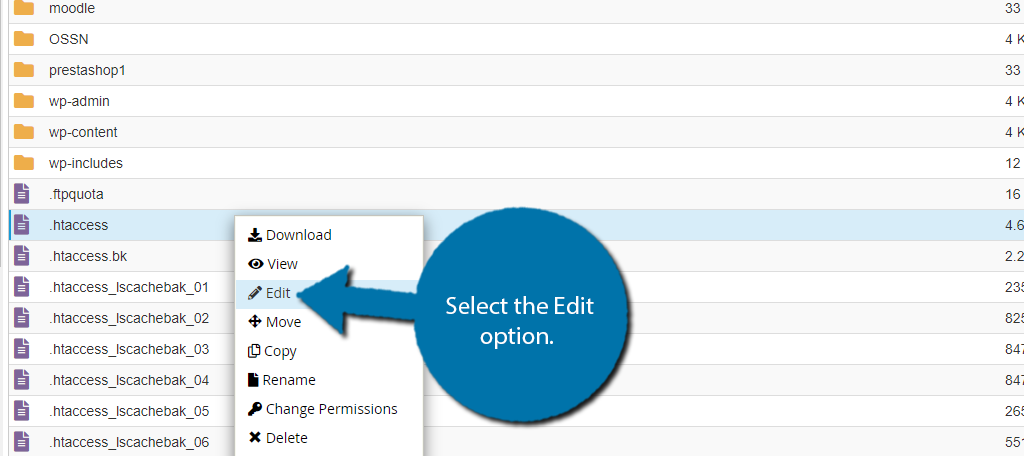 Edit the .htaccess file to increase the memory limit in WordPress