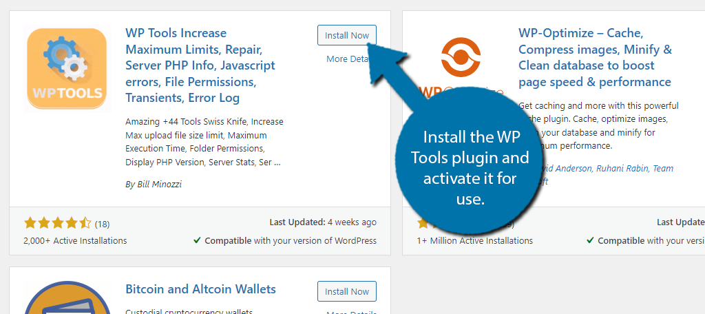 Install WP Tools