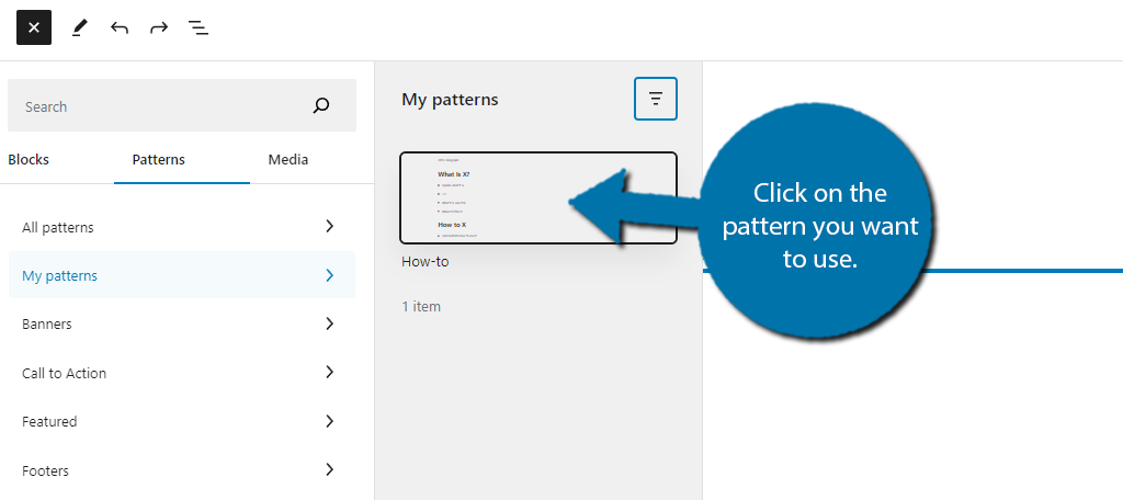 Content Patterns in WordPress