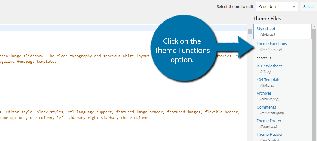 Theme functions