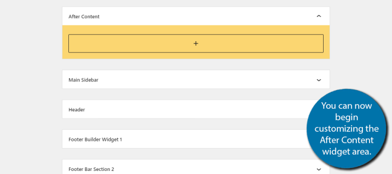 How To Add Custom Widgets After Content in WordPress - GreenGeeks