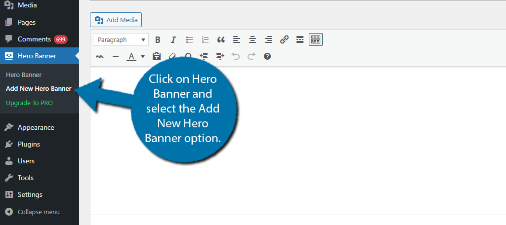 Add New Hero Banner