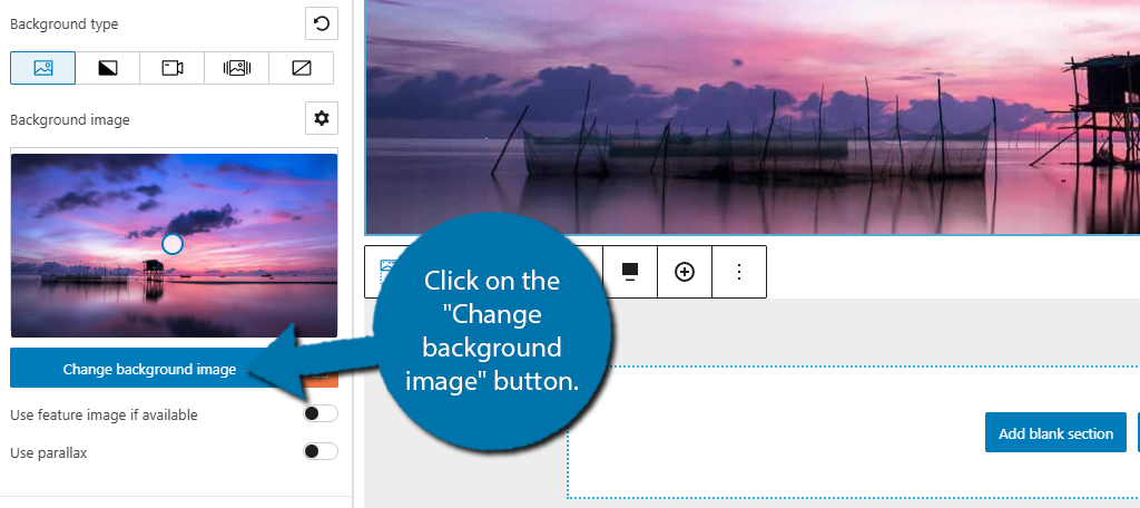 Change Background Image