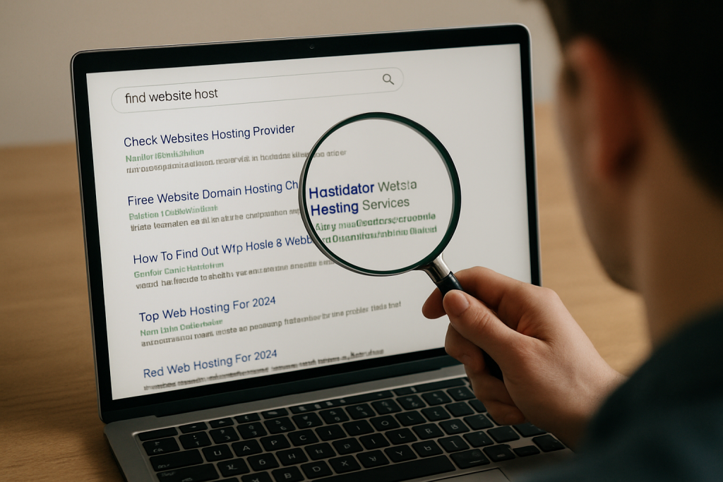 How to Find Website Host