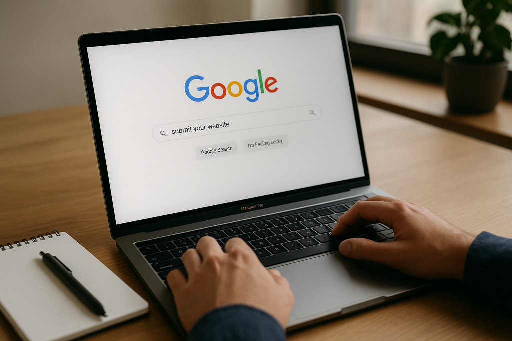 how to submit your website to google