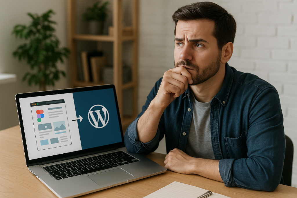 coverting figma to wordpress